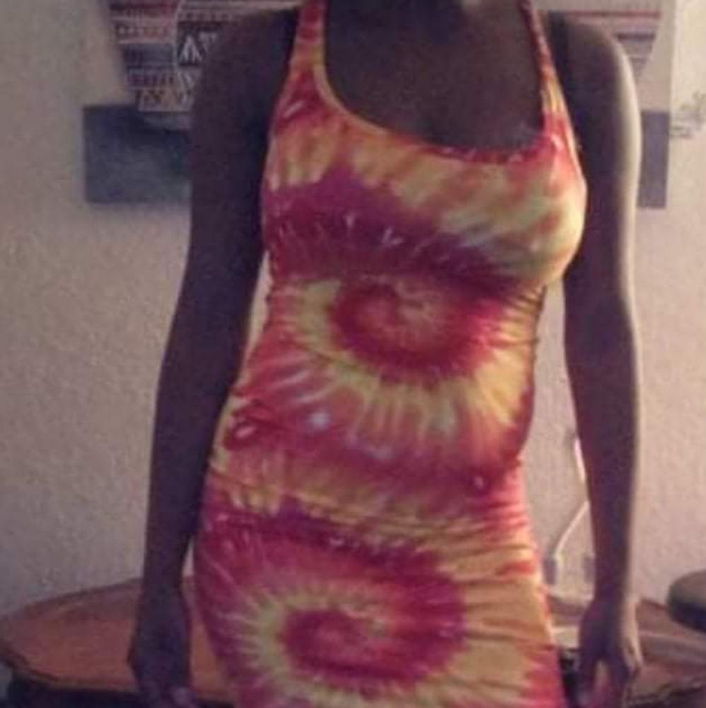 Mini knee length dress
